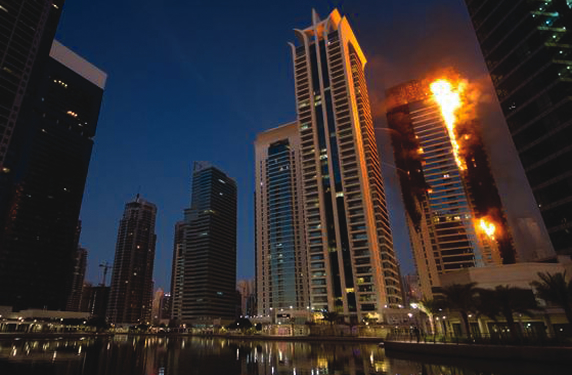 Tamweel Tower fire