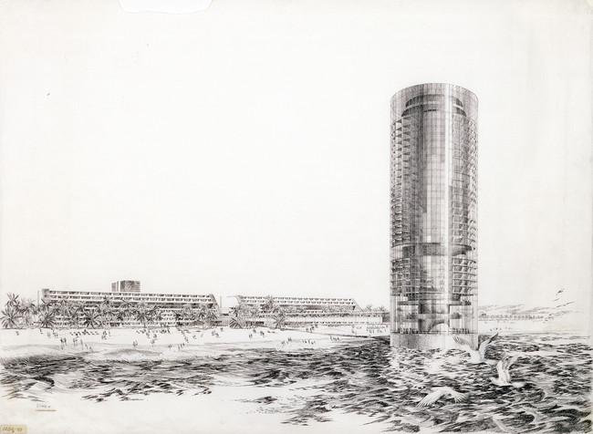 Pacific Ocean Park Redevelopment, 1969 by DMJM
