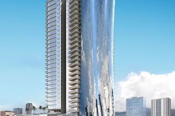 Waiea Tower Rendering